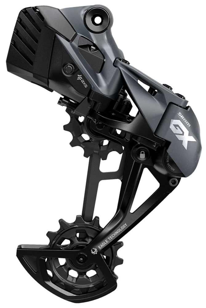 SRAM GX Eagle AXS 12-fach Schaltwerk lunar ohne Batterie - kabellose Präzisionsschaltung