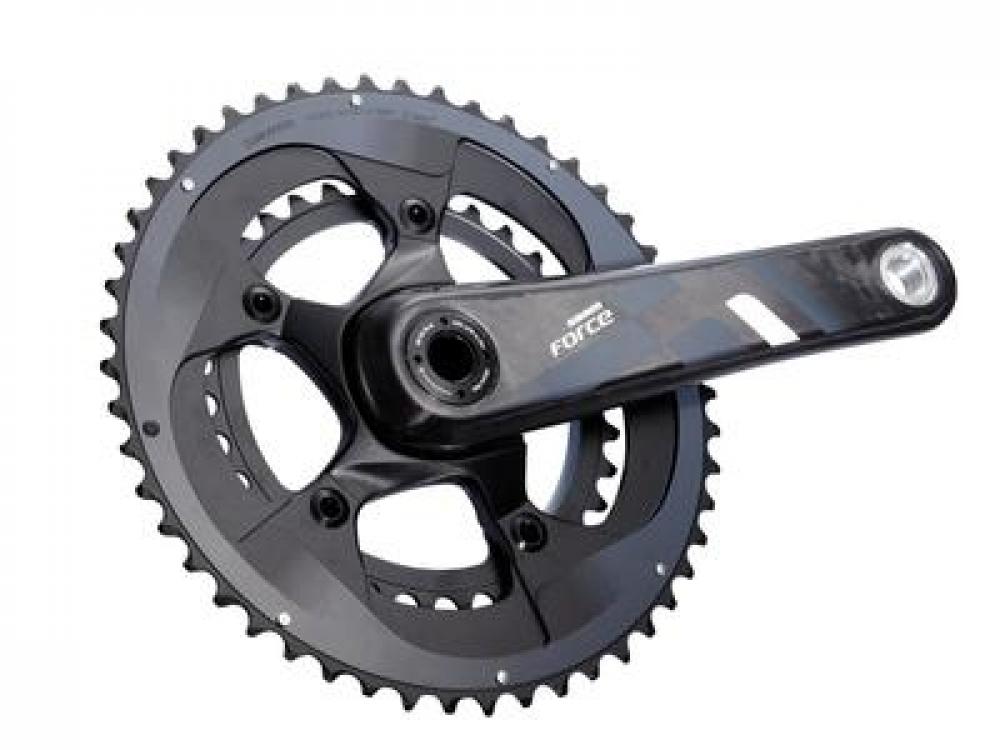SRAM Force 22 Kurbelsatz 172,5 mm BB30 53-39T - steife Rennradkurbel für präzise Schaltperformance
