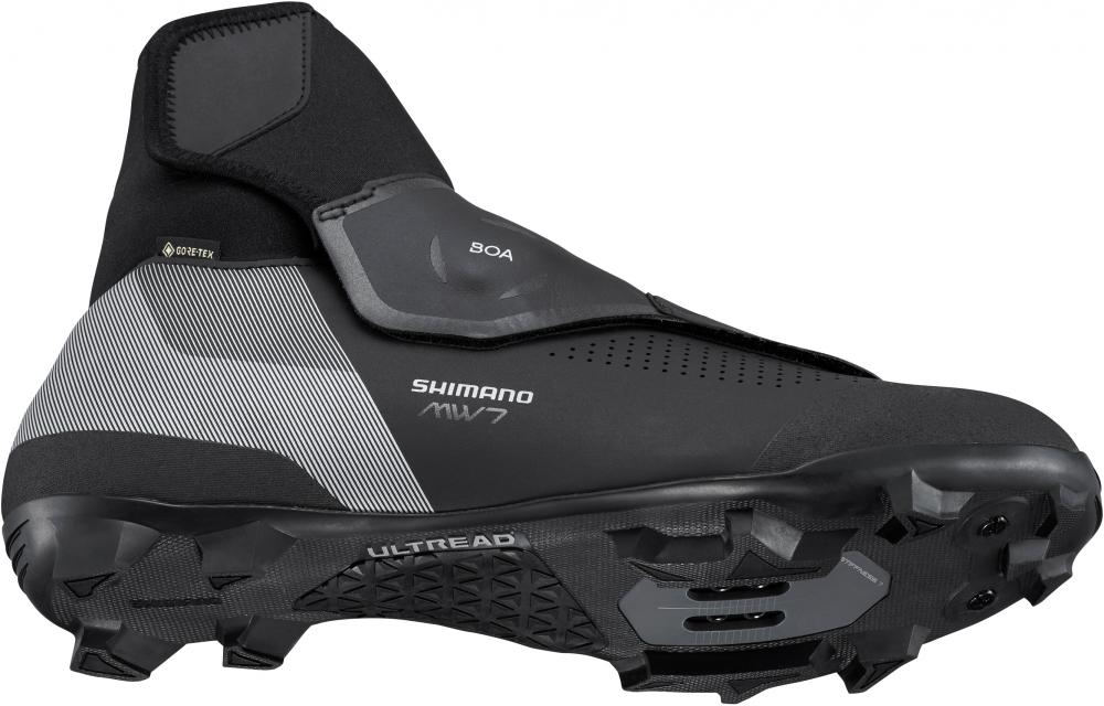 SHIMANO MW702 Fahrradschuhe - MTB SPD, Herren/Damen, Größe 47, Schwarz