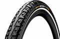 Continental Ride Tour Fahrradreifen 26x1.75 schwarz mit Reflexstreifen E-25 Draht.