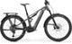 MERIDA ETMO 500 EQ E-SUV Bike Größe M - gunmetal grey-black, Aluminium, Fully 140 Millimeter, Bosch PX 90 Newtonmeter, 600 Wh Akku