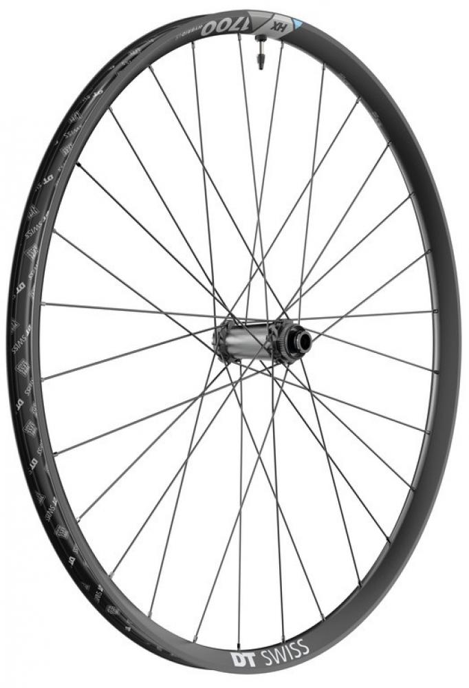 DT Swiss Laufrad HX 1700 SPLINE LS 622 x 30 mm Schwarz - agiles Hybrid-eMTB Hinterrad