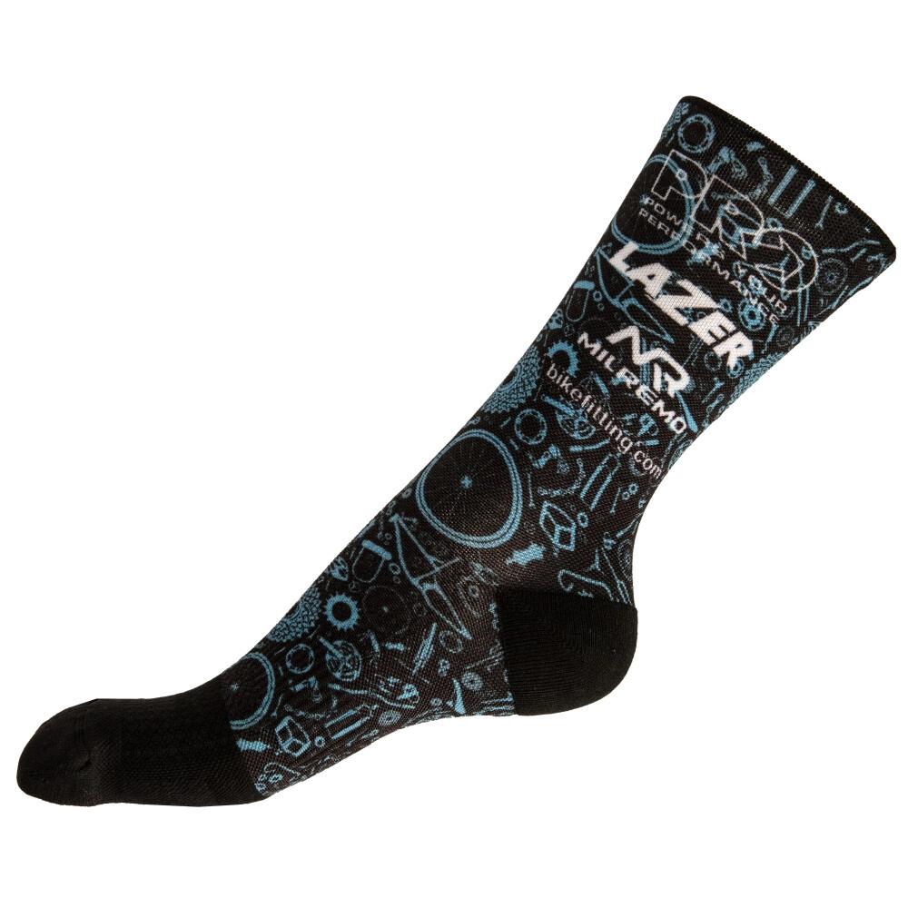 MILREMO HYPER SOCKS H22 PLD Design Größe H22 - gepolsterte High-Performance Fahrradsocken