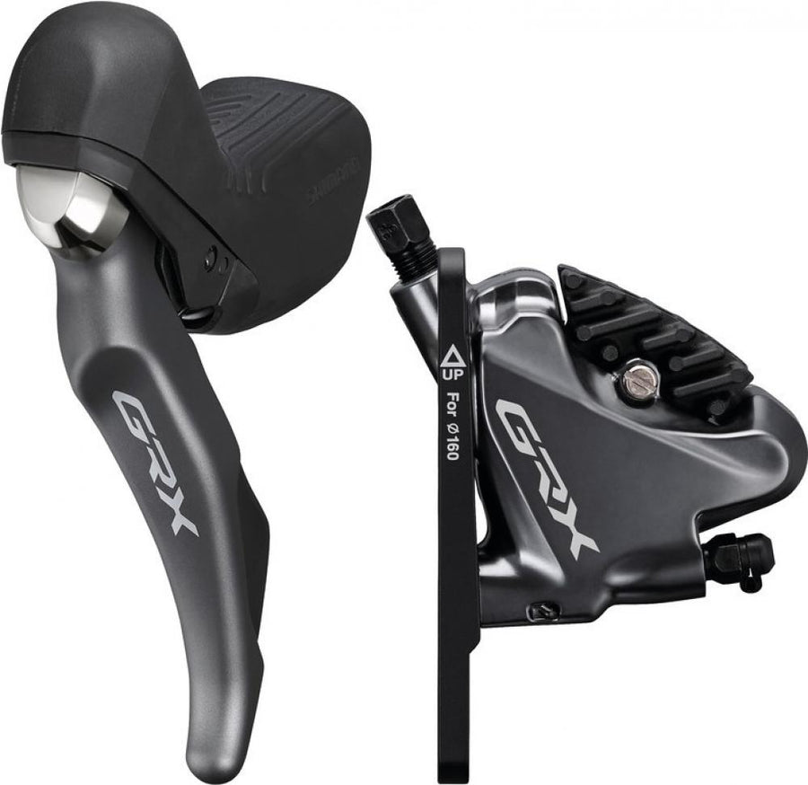 SHIMANO Scheibenbremse GRX RX810/RX810 VR 2-fach Scheibenbremse - Hydraulische Rennrad-Gravel-Bremse