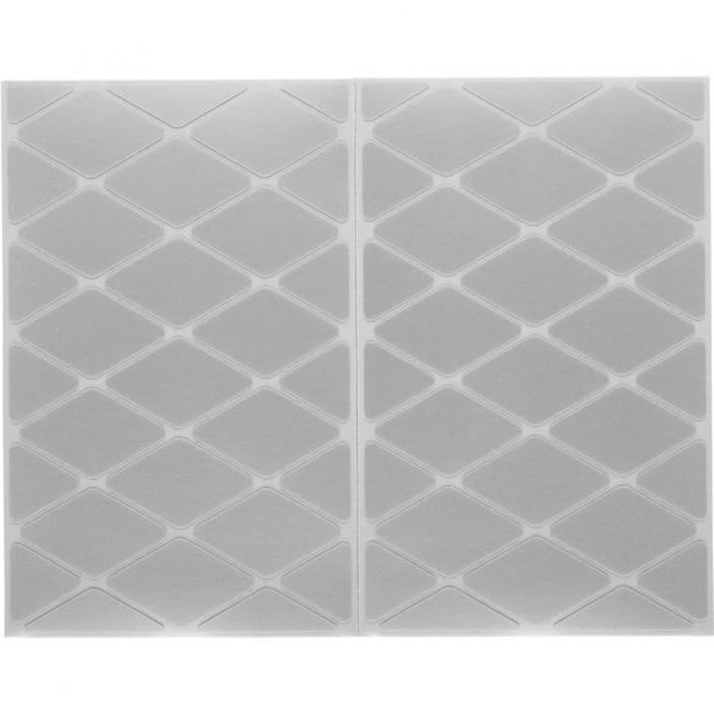 Procraft Reflektoren Sticker Set - Rauten Groß Silber - mehr Sichtbarkeit & Style