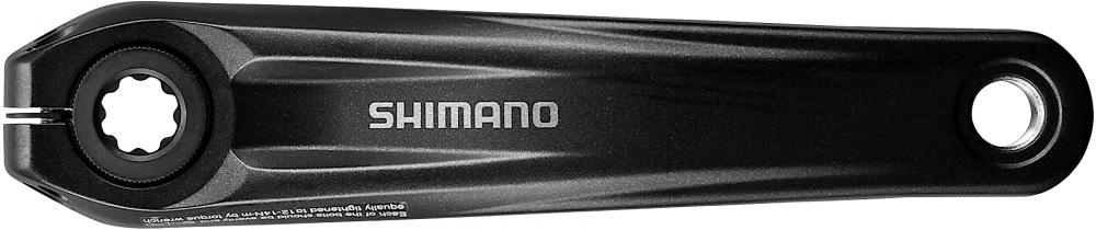 SHIMANO Kurbelarm E-BIKE SYSTEMS FC-E8000 rechts - 160 mm, Schwarz