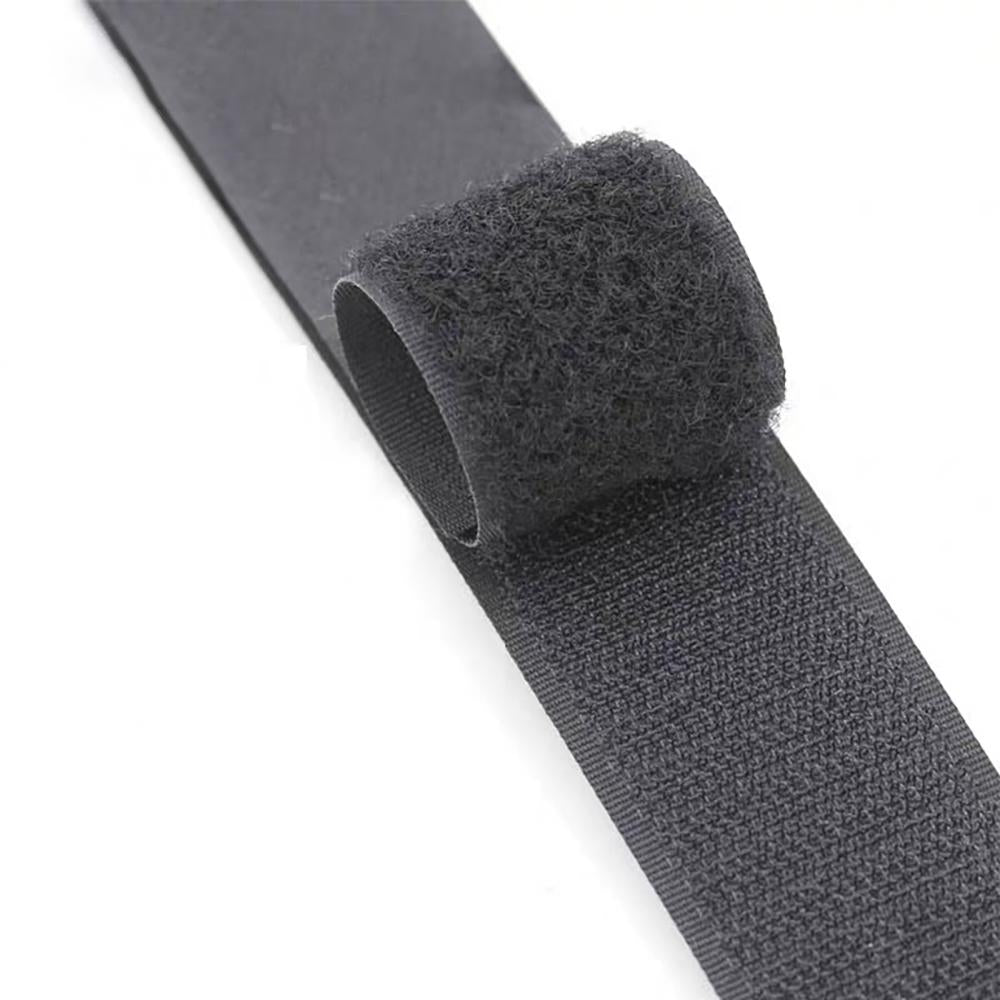 TreeFrog Klett-Strap zur Kurbelfixierung Schwarz - sicherer Schutz für Kurbel und Rahmen