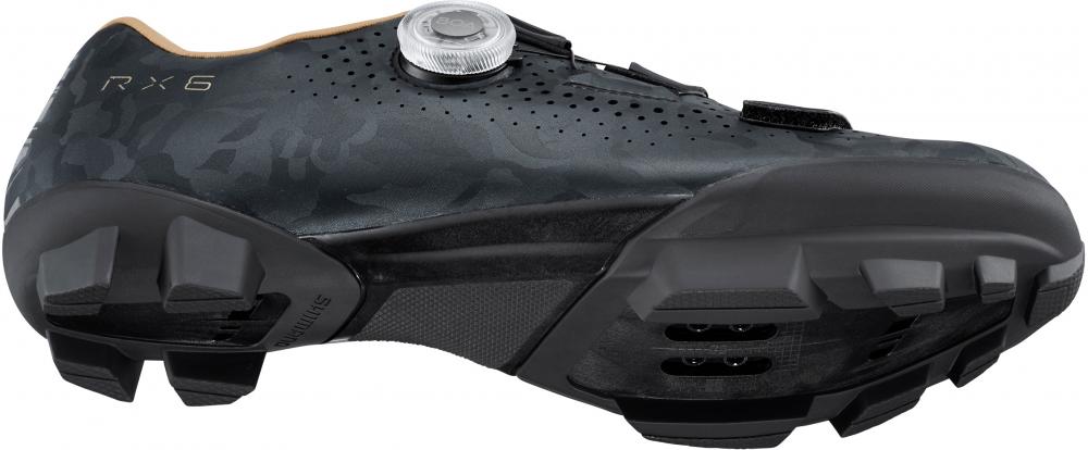 SHIMANO Fahrradschuhe RX600 Damen Gravel SPD - Damen, Größe 43, Grau