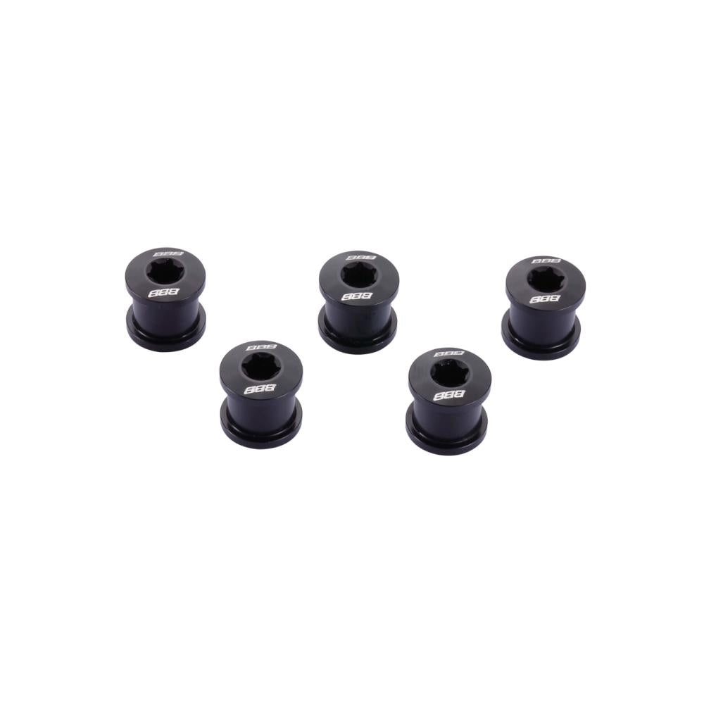 BBB Cycling BBB Kettenblattschrauben HexStars alloy bolts 7 mm schwarz - sichere Montage