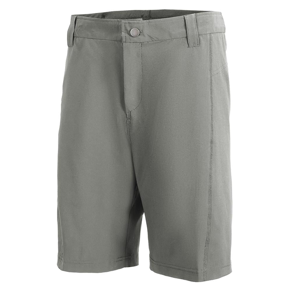CHIBA Baggy Pants Light Damen - Radhose mit Innenslip und Sitzpolster, hellgrau, Gr. M