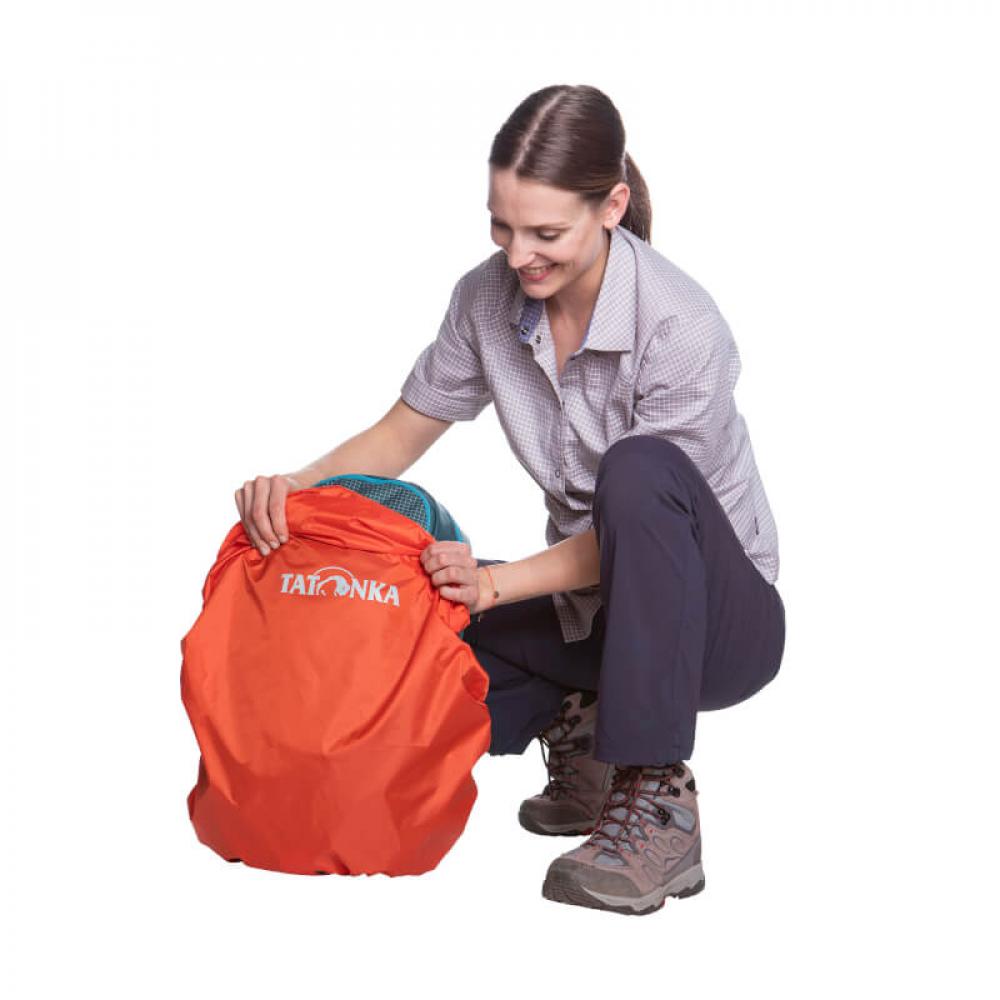 Tatonka Rain Cover 20-30l - Rucksackregenhülle Unisex 20 bis 30 L mit verstellbarem Kordelzug