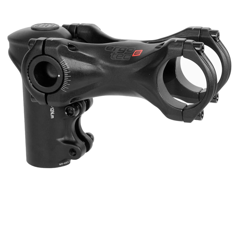 Ergotec Swell-X 70 Ahead-Vorbau, 35mm, 100mm Ausladung, verstellbar 20°/+40°, Alu, e-Bike ready
