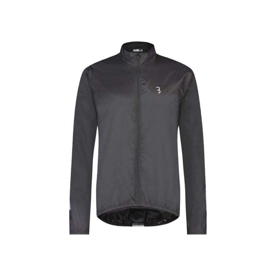 BBB Cycling BaseShield BBW-148 Fahrradjacke XXS schwarz - leichte, winddichte Regenjacke
