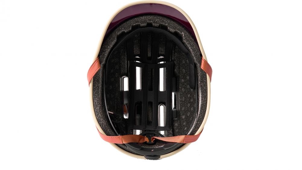 Thousand Heritage 2.0 City-Fahrradhelm M (57-59 cm) Chic-a-Cherry-Cola - magnetischer Fidlock-Verschluss, Pop-Lock, verbesserte Belüftung