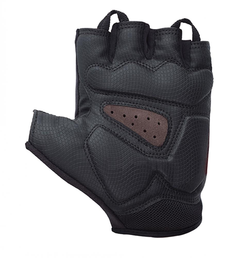 CHIBA Gel Premium - Radhandschuhe XS rot mit Poron-Gelpolsterung