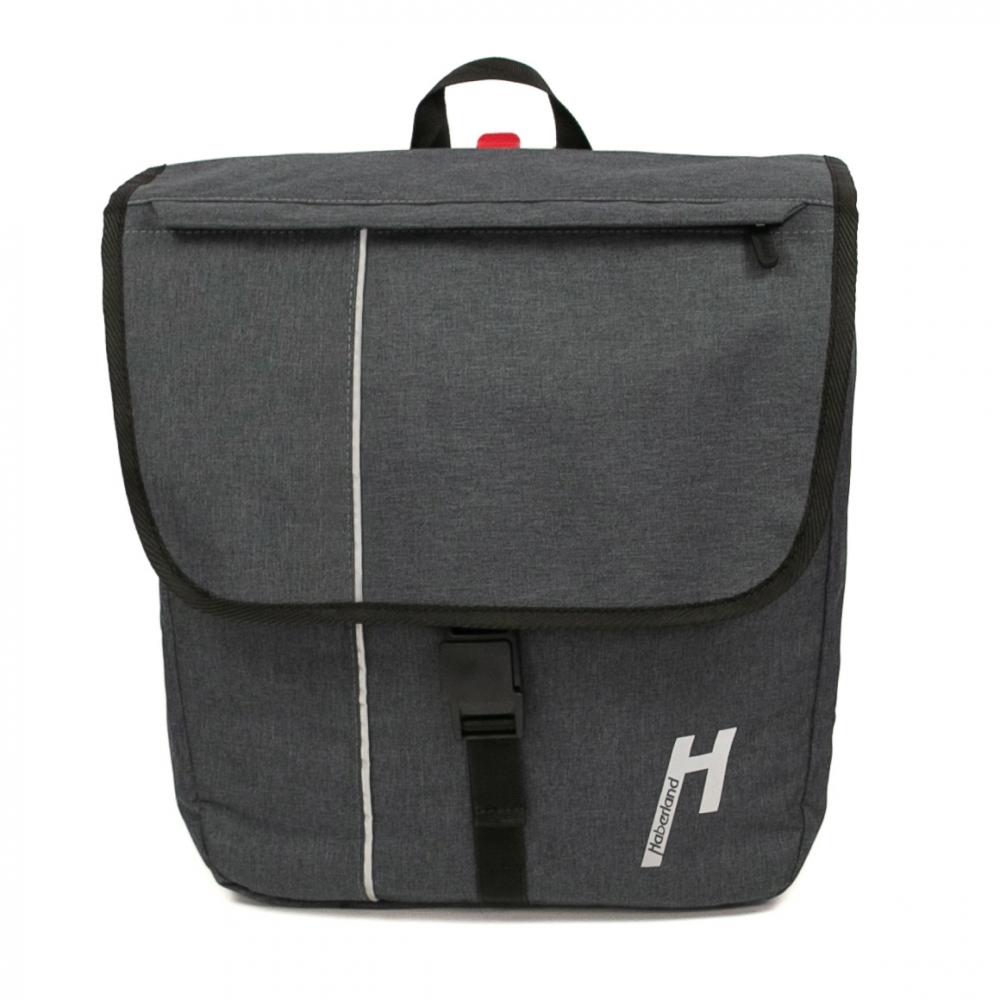 Haberland Street Work Einzeltasche anthrazit mit KLICKfix