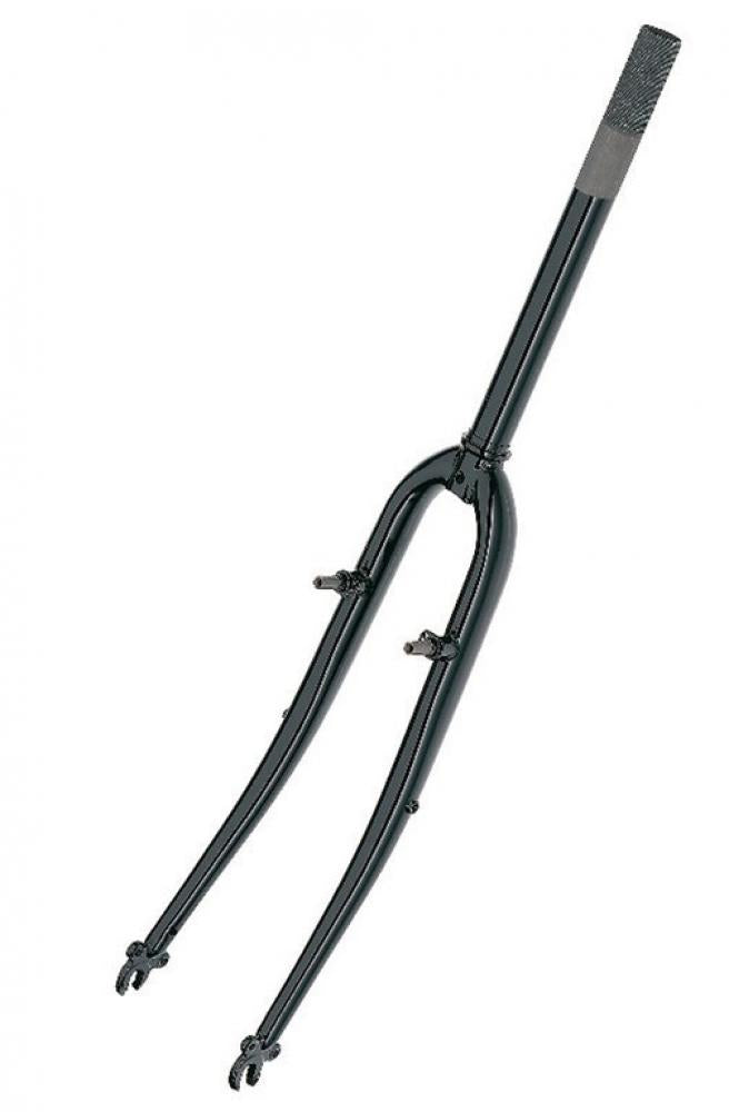Schwarze ATB-Gabel 28 Zoll 1 1/8 Zoll.