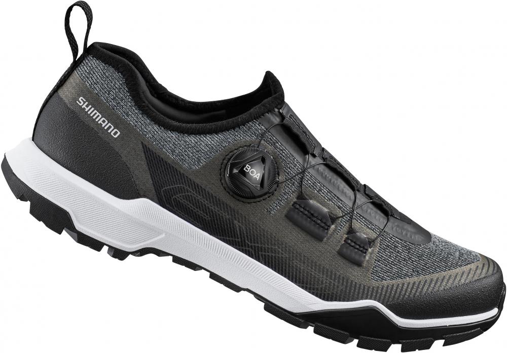 SHIMANO Fahrradschuhe EX700 Herren/Damen Touring SPD, Größe 46, Schwarz