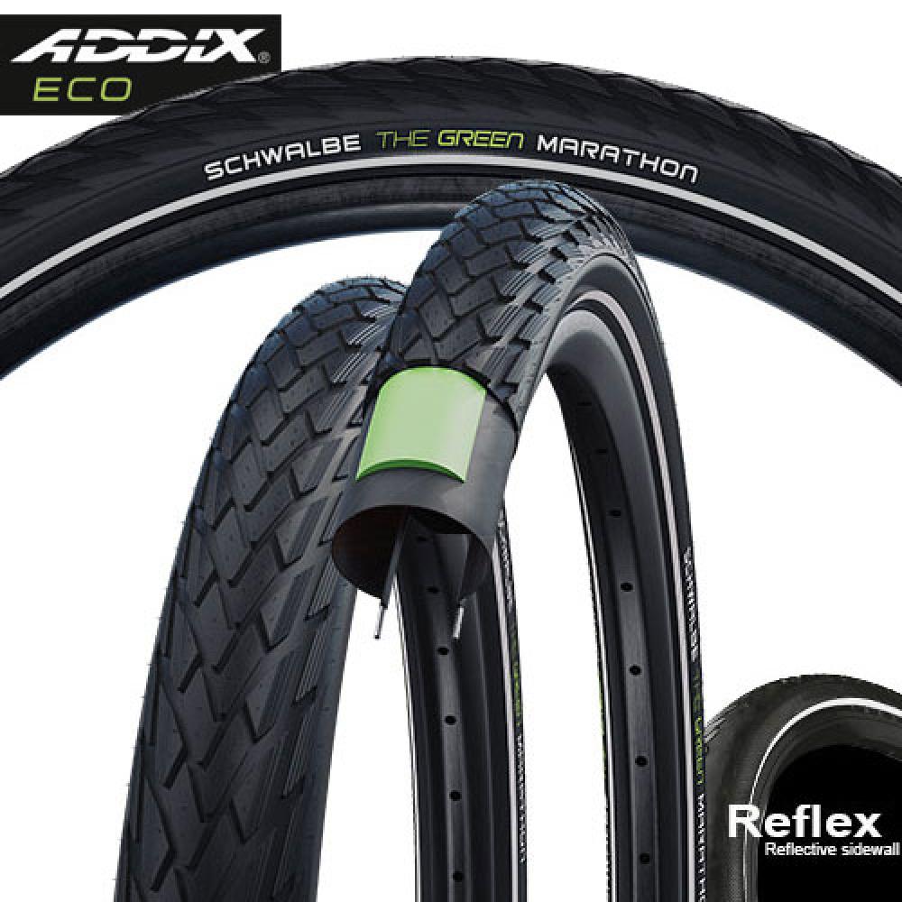 Schwalbe Reifen Marathon 28x1.25" 32-622 schwarz Reflex E-25 HS620 Draht