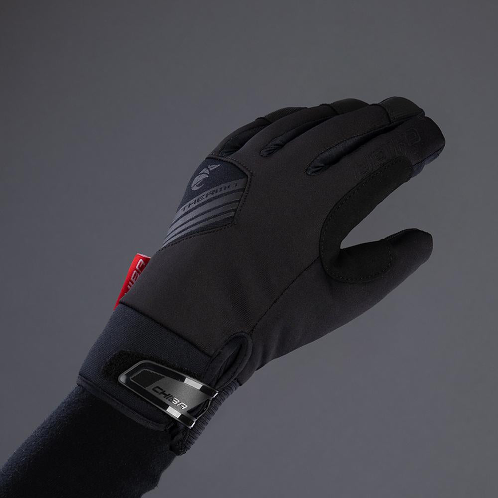 CHIBA Thermo X-Cross - wasserdichte Radhandschuhe, Touchfinger, Größe 11,5