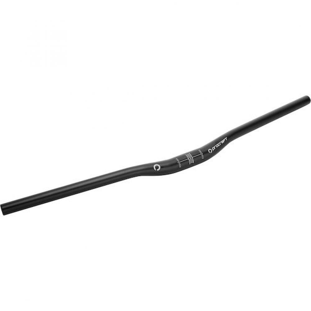 Procraft Lenker Riser Race 760 x 31,8 mm Schwarz - 6061-T6 Aluminium mit 15 mm Rise