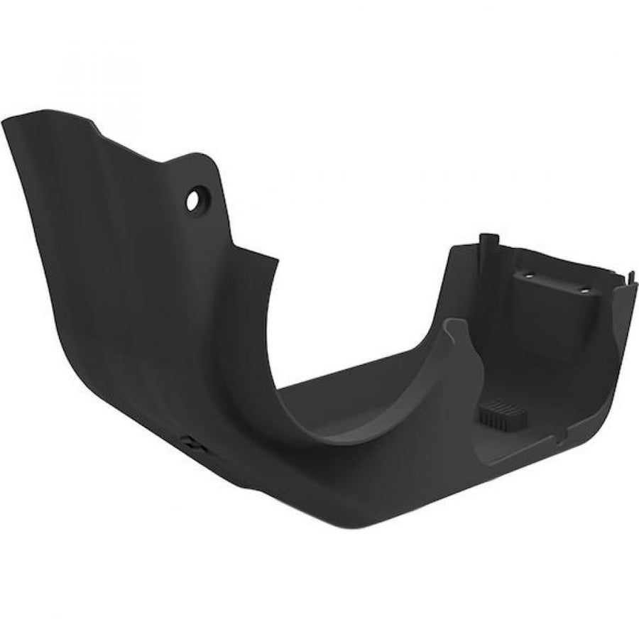 Schwarzes Centurion Montagekit Motorabdeckung für Bosch Performance Line CX ab MY17, bietet optimalen Motorschutz.