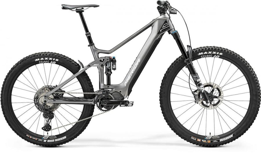 Merida eONE-SIXTY 9000 EP2 gunmetal-grau/titan M (44) - leistungsstarkes E-MTB in moderner Ausführung