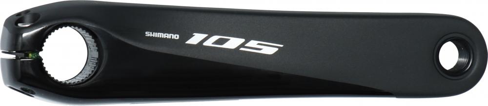 SHIMANO Kurbelarm Links 165 mm FC-R7000 Schwarz - 165 mm, Schwarz