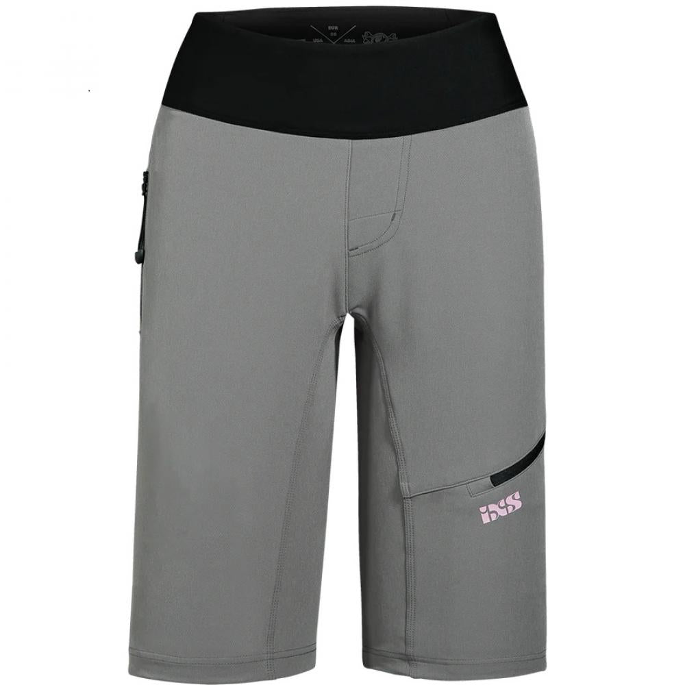 IXS Sports Division iXS Carve Hip-Hugger Women Shorts 40 graphite - maximaler Tragekomfort für MTB-Fahrerinnen
