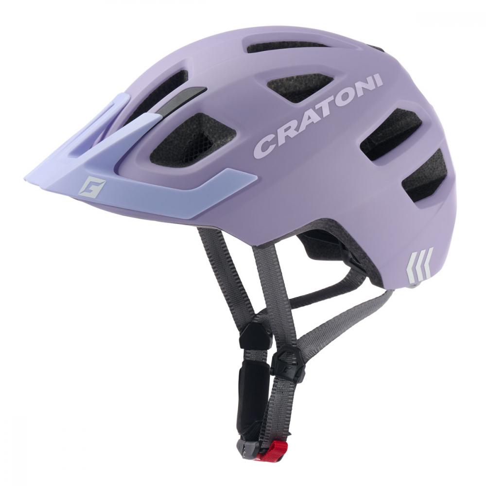 Cratoni Fahrradhelm Maxster Pro Kid purple matt XS 46 bis 48cm