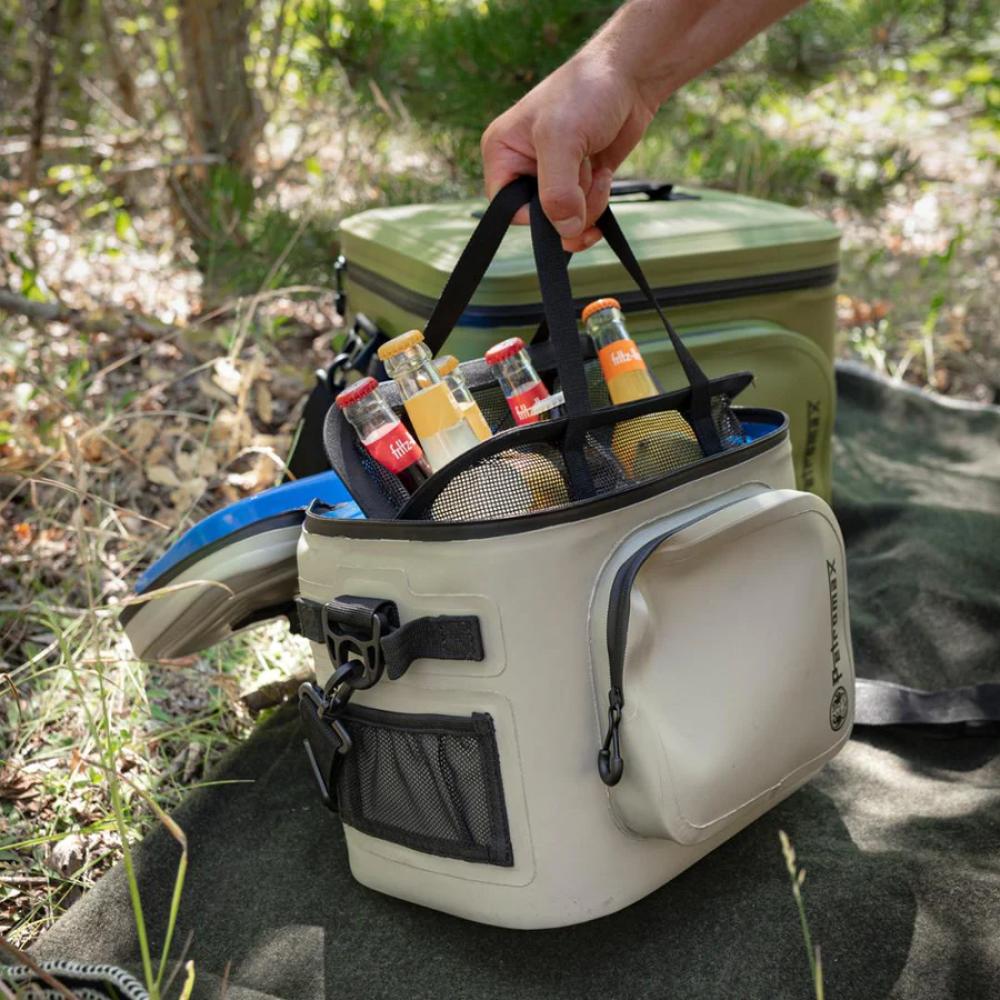 Petromax Netzeinsatz für Kühlrucksack 22 Liter - Einsatzkorb aus strapazierfähigem Mesh-Material, schwarz