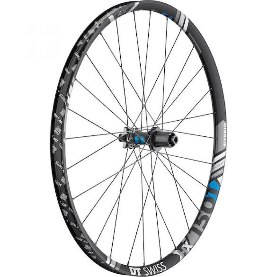 DT Swiss Laufrad HX 1501 Spline One 584 x 25 mm Schwarz - robustes E-MTB Hinterrad