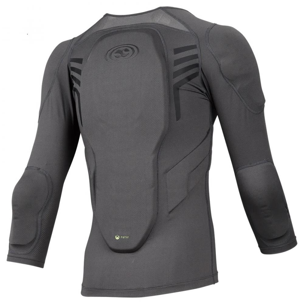 IXS Sports Division iXS Trigger upper body protective KL grey - leichter Oberkörper-Protektor mit Xmatter-Schutz