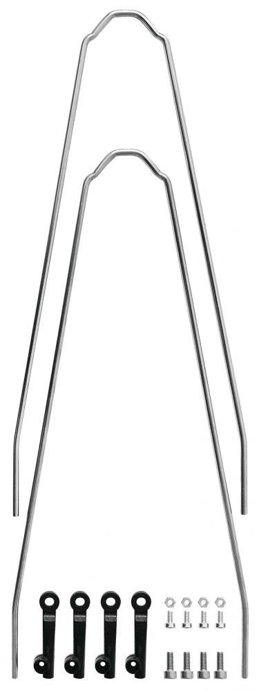 SKS Strebenset für Velo55 Junior  passgenau für 24\" Schutzbleche, inklusive Montagematerial. Ideal für Kinder- und Jugendfahrräder. Robust und langlebig