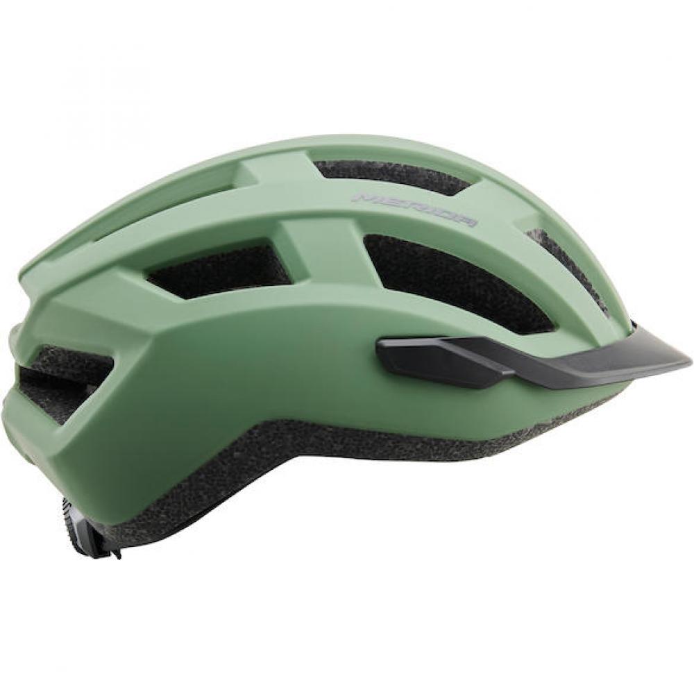 Merida Helm Explorer dunkelgrün 58-62 cm Dunkelgrün - leichter Gravel-Helm mit Top-Belüftung