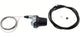 SHIMANO Drehgriffschalter NEXUS SL-C6000 8-fach Silber - Komfortable Gangwahl für City- und Trekkingräder