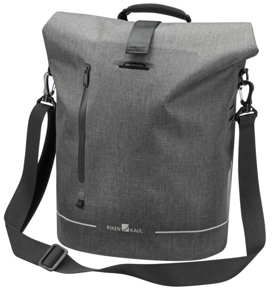 KLICKfix Gepäckträgertasche Lightpack GT wasserdicht grau Größe 40x34x18 cm 16l