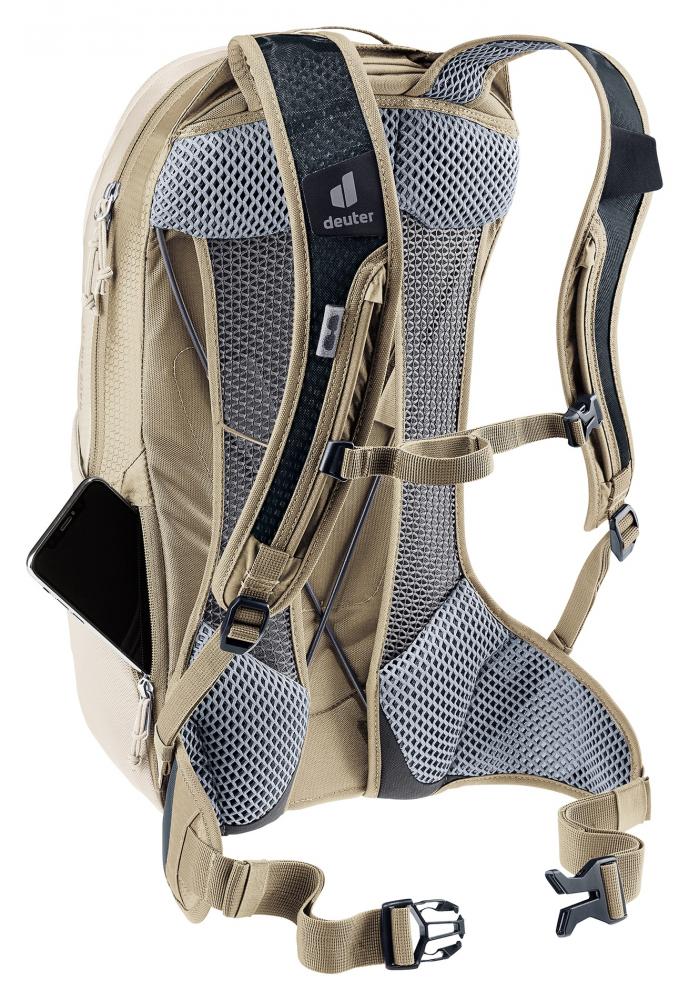 Deuter Race Air 10 Fahrradrucksack - Extrem leicht, 10L, bikespezifisch, alu-greystone