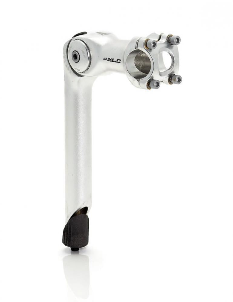 XLC ST-T02 Aluminium Vorbau silber, 80mm, 22,2mm Schaft, für 1 Zoll Gabel.
