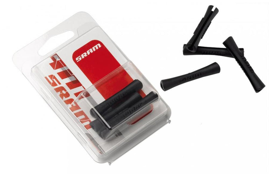 SRAM Außenhüllenüberzug 4 Stk. - Rahmenschutz für 4-5 mm Zughüllen, schwarz