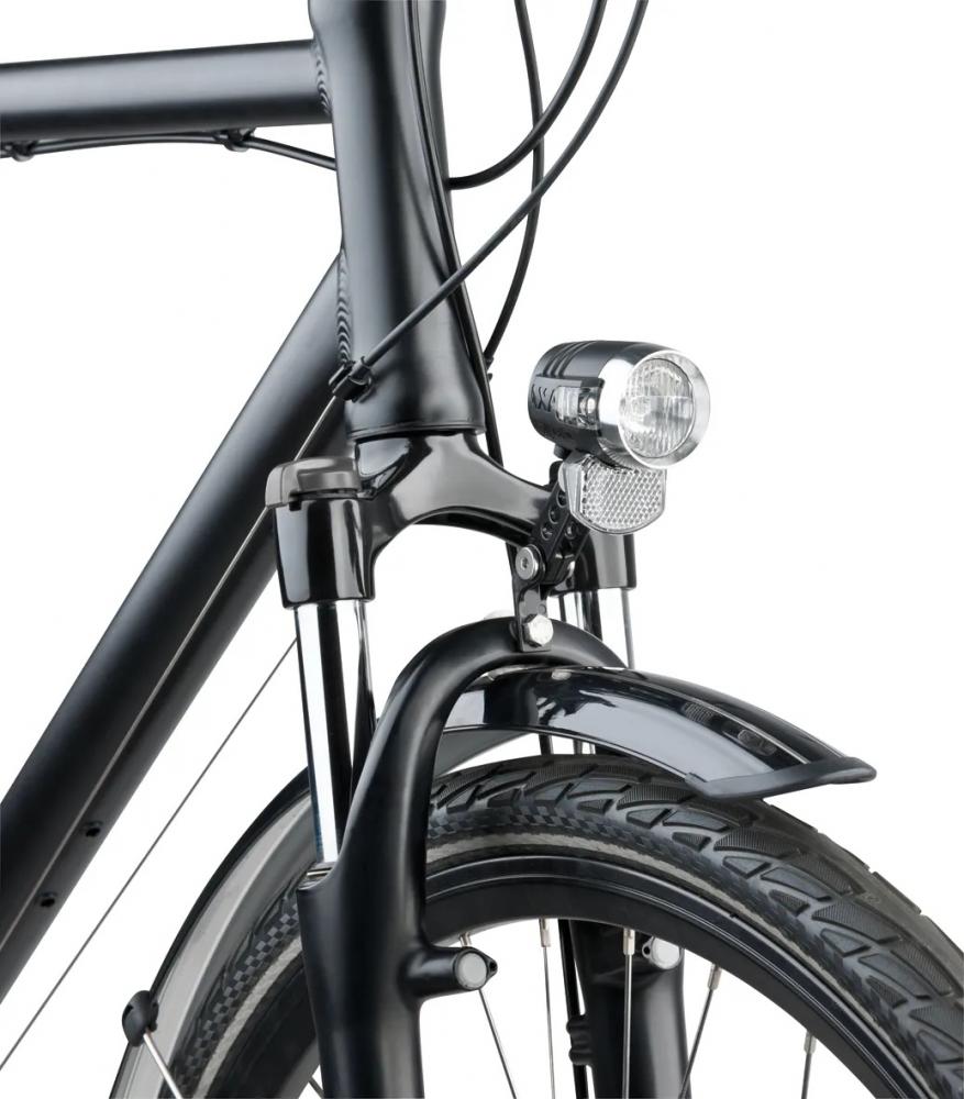 AXA Blueline50-T LED-Dynamo-Scheinwerfer 50 Lux - Fahrradlampe mit Standlicht