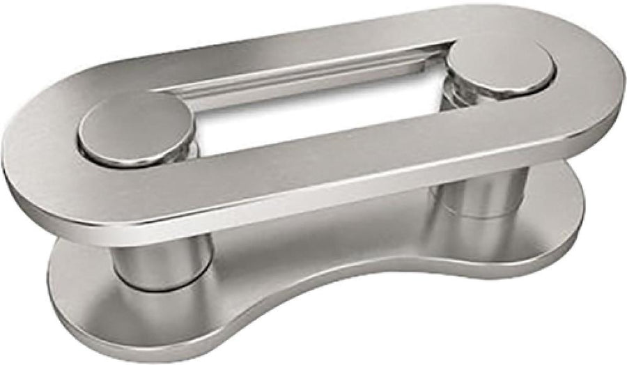 Connex Kettenschloss Snap-On 700 für 5/6/7-fach Ketten, 7,8mm Breite, 1/2"x3/32", werkzeugfreie Montage, grau, 1 Stück