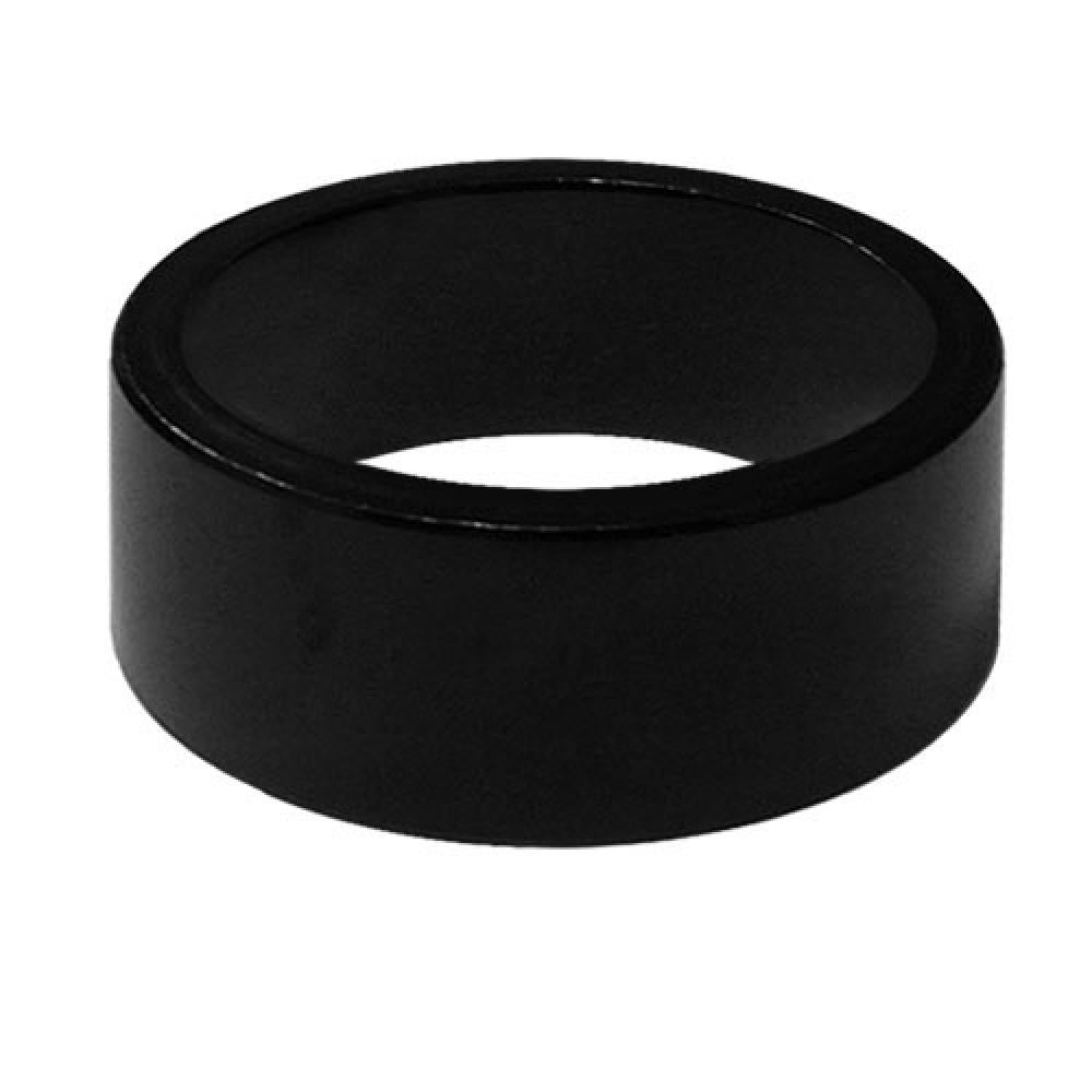 Humpert Spacer 1" Alu 10mm schwarz für Fahrrad Steuersatz