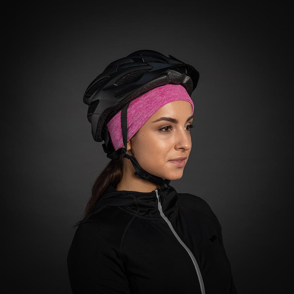 CHIBA Stirnband Pro Lady - S/M, pink, Thermostretch, reflektierend