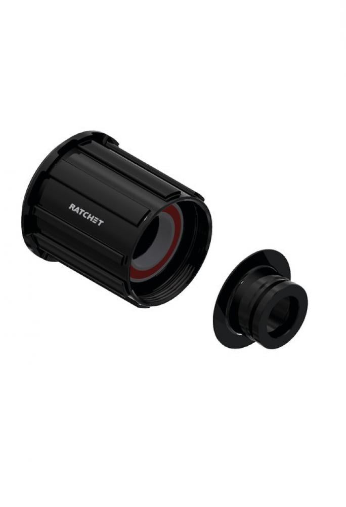 DT Swiss Freilauf/Rotor Umrüstkit Shimano für Ratchet 12 x 135/50 mm Rot - moderne Ausführung