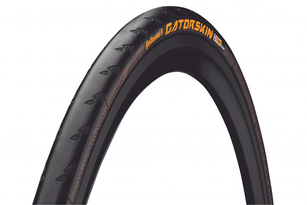 Continental Gatorskin 26x0.90" (23-571) Drahtreifen, schwarz, DuraSkin & PolyX Breaker, 60 TPI, 7.5-8.5 bar