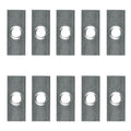 SKS Selbstsichernde Mutter V-Adapter 10er Set  Hochwertige, korrosionsbeständige Muttern für sichere V-Adapter-Montage, passend für SKS-Fahrradkomponenten