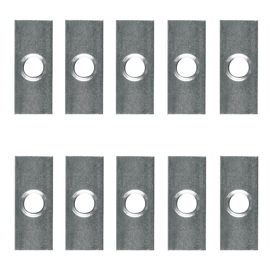 SKS Selbstsichernde Mutter V-Adapter 10er Set  Hochwertige, korrosionsbeständige Muttern für sichere V-Adapter-Montage, passend für SKS-Fahrradkomponenten