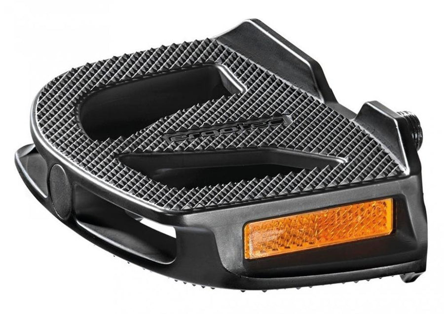 Ergotec Kunststoffpedal EP-1 9/16 Zoll mit Reflektoren