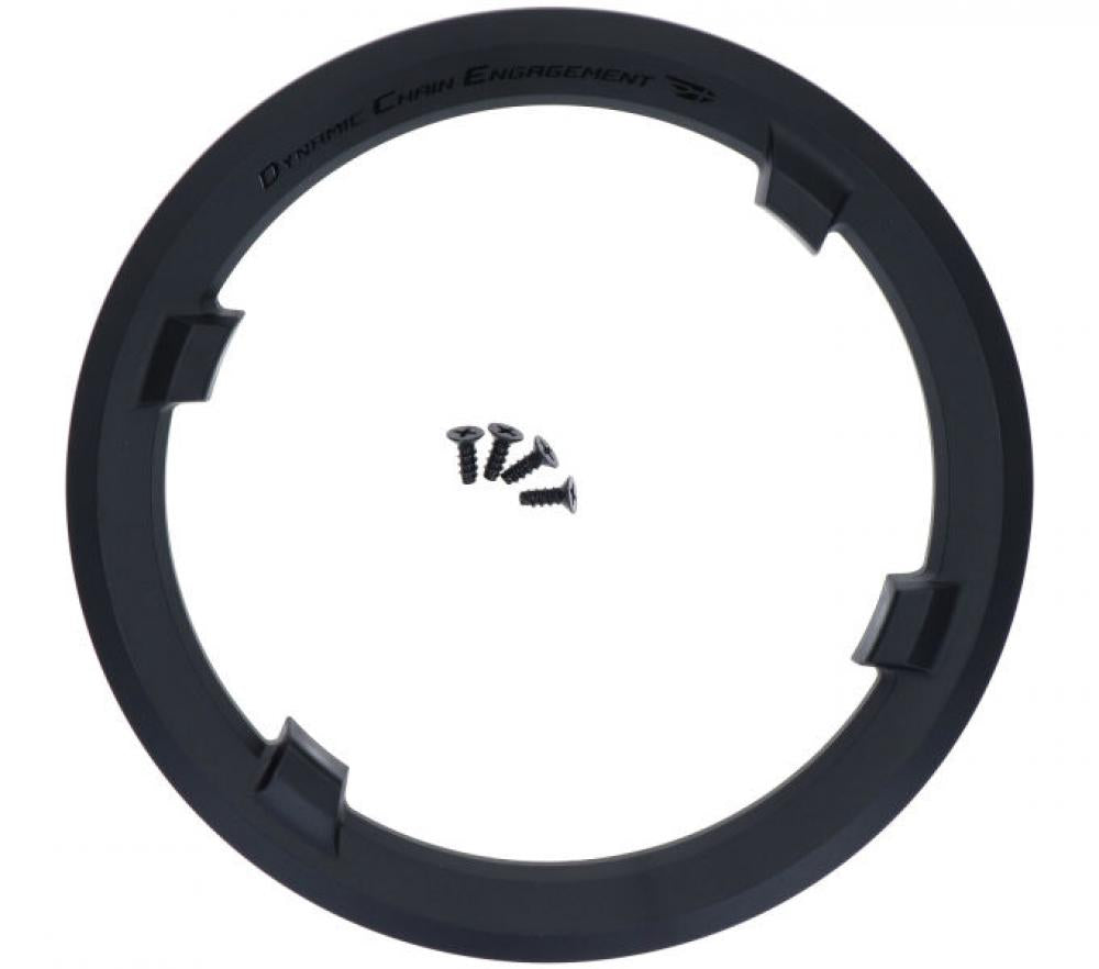 SHIMANO FCU6000 42Z Kettenschutzring schwarz mit Befestigungsschrauben. Dynamic Chain Engagement.